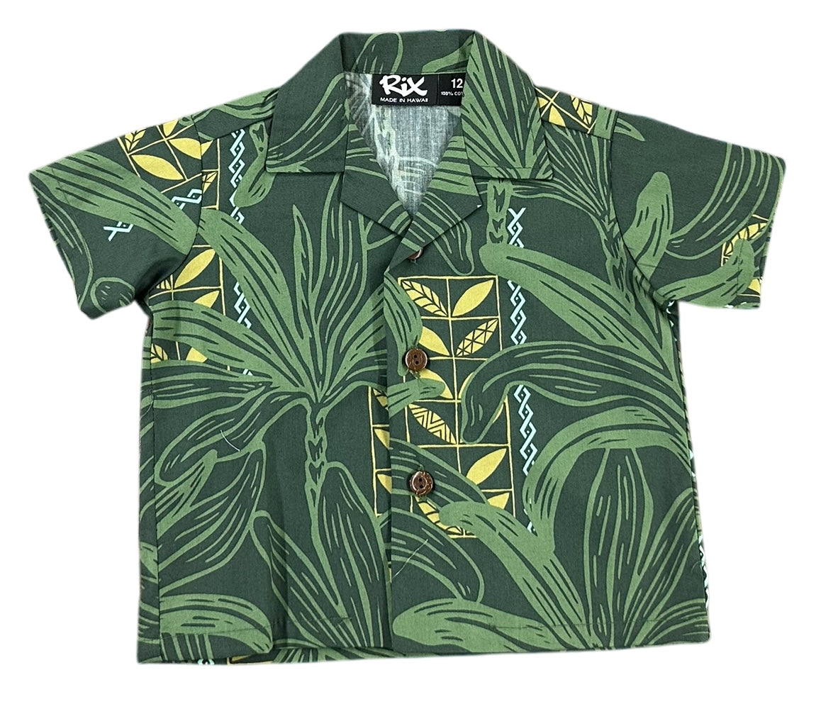 Ti Boy's Aloha Shirt